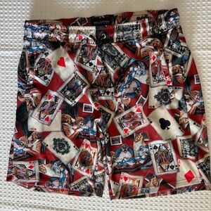 Drill Clothing Co Dogs Playing Poker Shorts SZ XL